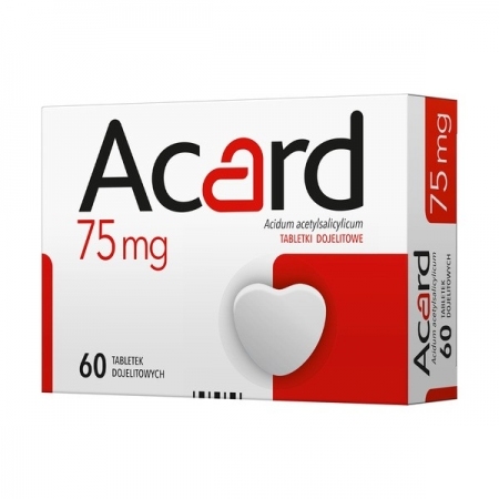 Acard  75 mg 60 tabletek