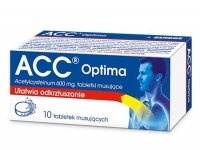 ACC 600 OPTIMA 600 mg 10 tabletek musujących