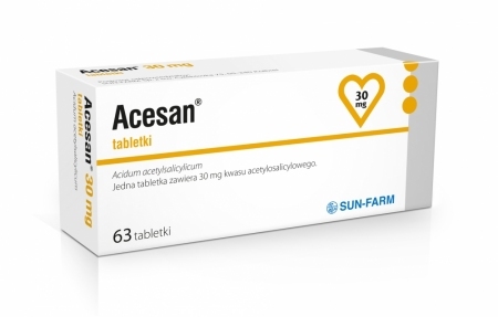 Acesan 0,03 g 63 tabletki