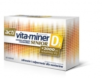 Acti Vita-miner Senior D3 60 tabletek drażowanych