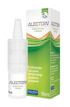 Alectoin Krople nawilżające do oczu z ektoiną 10 ml