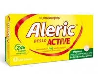 Aleric Deslo 5 mg tabletki ulegające rozpadowi w jamie ustnej 10 tabletek