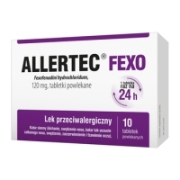 Allertec Fexo 0,12 g 10 tabletek