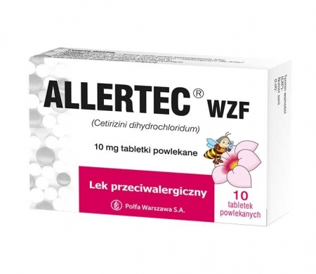 Allertec WZF 10 tabletek
