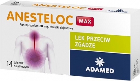 Anesteloc Max 0,02 g 14 tabletek dojelitowych