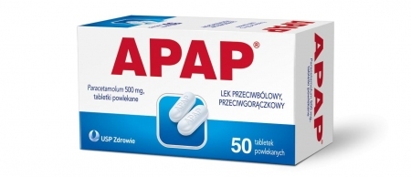 Apap 50 tabletek