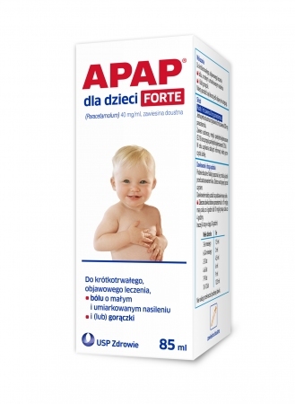 Apap dla dzieci Forte 0,04g/ml 85 ml