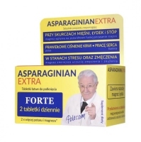 Asparginian Magnezu Potasu Uniphar Extra 50 tabletek