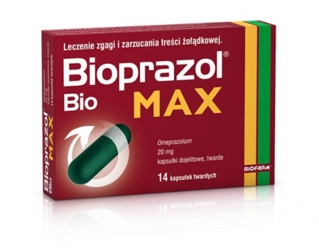 Bioprazol Bio Max 20g, 14 kapsułek