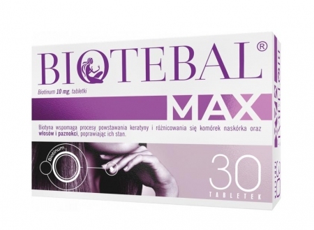 Biotebal Max 10 mg 30 tabletek