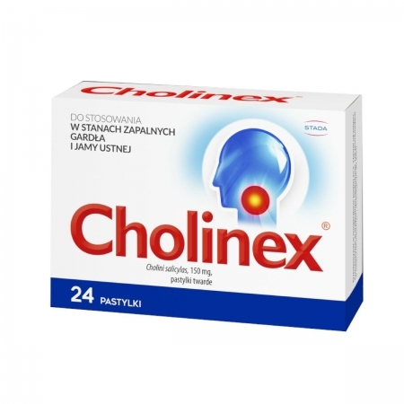 Cholinex 24 pastylki do ssania
