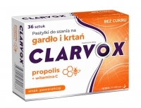 Clarvox Propolis Pomarańcza 36 pastylek