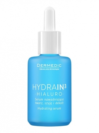 DERMEDIC HYDRAIN 3 Serum nawadniające twarz, szyję i dekolt 30 ml