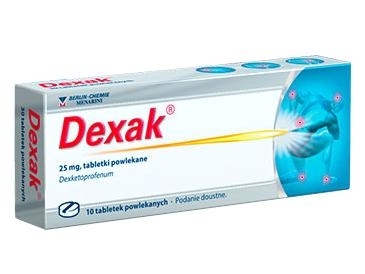 Dexak 0,025 g 10 tabletek