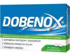 Dobenox 0,25 g 30 tabletek