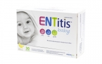 ENTitis Baby, proszek do rozpuszczania w saszetkach, smak bananowy, 30 szt.