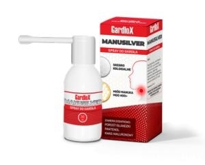 Gardlox Manusilver Spray do gardła 30 ml