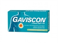 Gaviscon o smaku mięty 24 tabletki