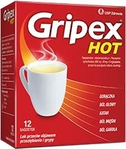 Gripex Hot 12 saszetek