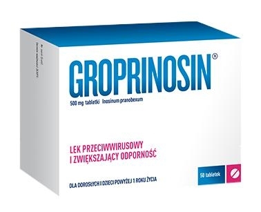 Groprinosin 0,5 g 50 tabletek