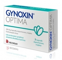 Gynoxin Optima 200mg 3 kapsułki dopochwowe