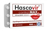 Hascovir control Max 0,4 g 30 tabletek