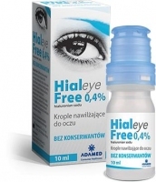 HIALEYE FREE 0,4% krople do oczu 10 ml