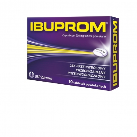 Ibuprom 0.2g 10 tabletek