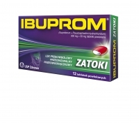 Ibuprom Zatoki 12 tabletek
