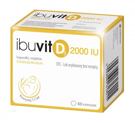 Ibuvit D3 2000 IU 60 tabletek