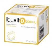 Ibuvit D3 2000 IU 90 kapsułek