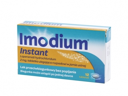 Imodium Instant 12 tabletek do ssania