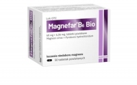 Magnefar B6 Bio 50 tabletek