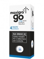 Maxigra Go 0,025 g 4 tabletki