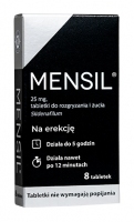 Mensil 25 mg 8 tabletek  do rozgryzania i żucia