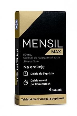 Mensil Max 50 mg 4 tabletki