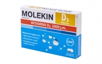 Molekin D3 2000 j.m., 60 tabletek