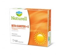 NATURELL Beta-karoten + E 60 tabletek