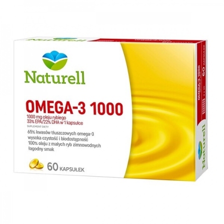 NATURELL Omega-3 1000 60 kapsułek