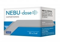 NEBU-dose Hipertonic 3% roztwór soli do inhaacji 30 ampułek