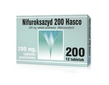 Nifuroksazyd 200 Hasco 0,2g 12 tabletek