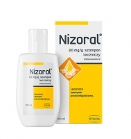 Nizoral szampon leczniczy 200mg/g 100ml