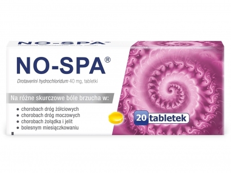 No-Spa 0,04g 20 tabletek