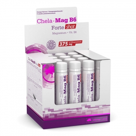 Olimp Chela-Mag B6 Forte Shot płyn wiśniowy 25 ml