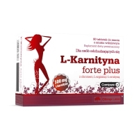 Olimp L-Karnityna Forte Plus smak wiśniowy 80 tabletek do ssania