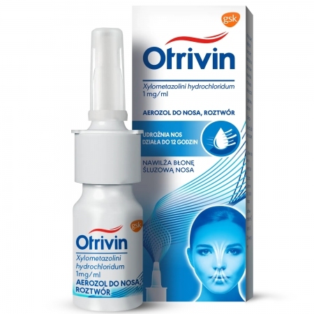 Otrivin 1 mg/ml aerozol do nosa 10 ml