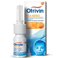 Otrivin dla dzieci 0,5 mg/ml aerozol do nosa 10 ml