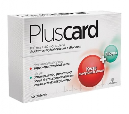Pluscard 0,1g+0,04g 60 tabletek