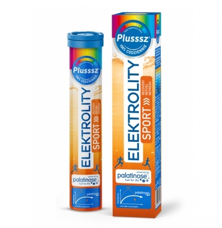 Plusssz Elektrolity Sport 24 tabletki musujące