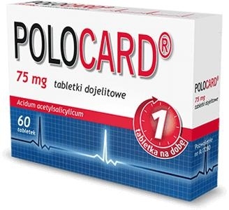 Polocard 0,075g 60 tabletek